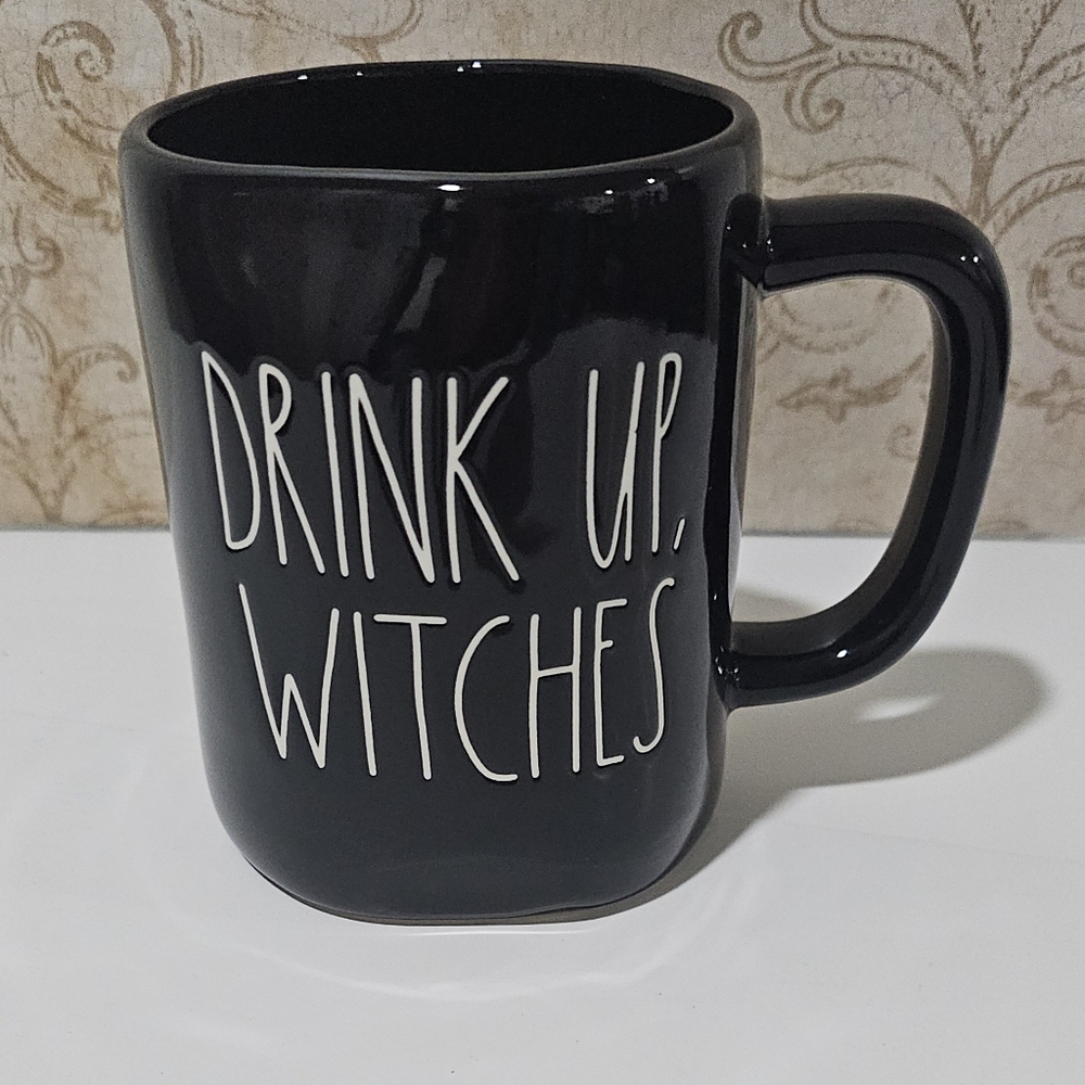 Rae Dunn Halloween Mug Witches Witchy Wicca Black Goth Gothic